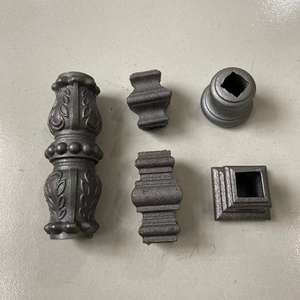 Piezas Decorativas de Hierro Forjado, Collares para Cercas de Hierro Forjado - Product Image 2