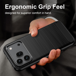 Funda para <span class=keywords><strong>Honor</strong></span> 600 Pro con Textura de Fibra de Carbono, Anti-Rayones, Resistente a Impactos, de TPU Suave, para <span class=keywords><strong>Honor</strong></span> 400, 500, 600 <span class=keywords><strong>Lite</strong></span> - Product Image 6