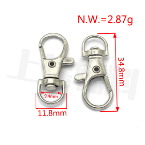 Chất lượng cao tôm hùm <span class=keywords><strong>Claw</strong></span> <span class=keywords><strong>Clasp</strong></span> Snap hook cho túi xách xoay tôm hùm <span class=keywords><strong>Clasp</strong></span> - Product Image 3