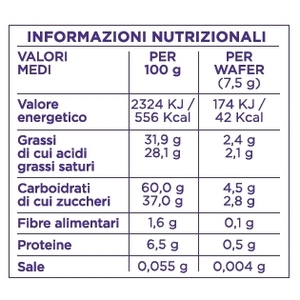 Wholesale Cabrioni Italian Brand <b>Sweet</b> Vanilla Cream-Filled Crispy Wafers for Breakfast and Snacks-<b>Box</b> 26x150g - Product Image 4