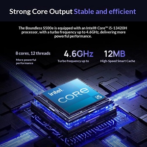 Vente directe usine MECHREVO Wujie S500e Ordinateur de bureau professionnel (Core i5-13420H, SSD 512 Go, WiFi 6E, écran 23,8 pouces) Ensemble 1 - Product Image 5