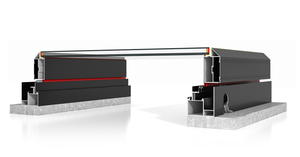 Luxseal hiện đại mái nhà thiết kế đơn giản mái nhà thiết kế và tăng cường thông gió cơ giới không thấm nước nhôm Skylight Windows - Product Image 6