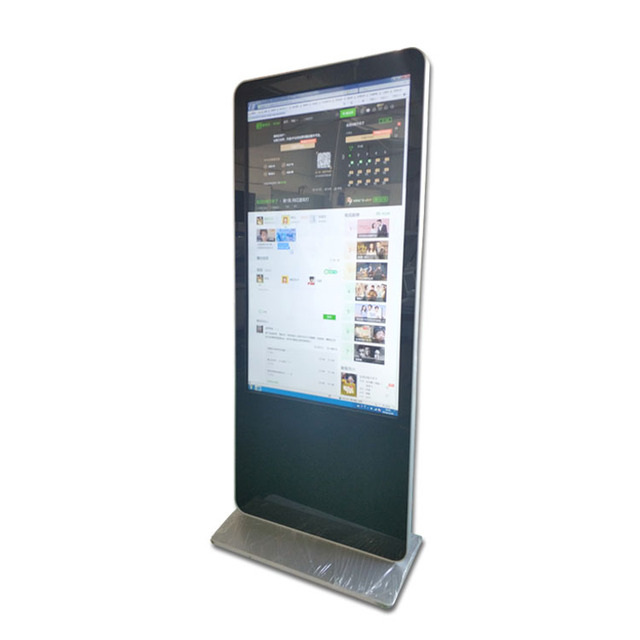 Floor Stand 32-65 Inch Indoor Interactive Digital Signage LCD Display Advertising Information Touch Screen Kiosk