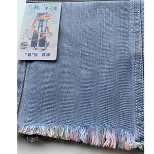 Drapé de couture épaissi pur coton <span class=keywords><strong>tissu</strong></span> de créateur mode <span class=keywords><strong>tissu</strong></span> Denim lavé <span class=keywords><strong>au</strong></span> <span class=keywords><strong>mètre</strong></span> pour jeans manteaux vêtements pantalons 8595D1 - Product Image 2