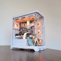 Más populares de alta calidad Mini Gaming PC Desktop & Towers PC case OEM Gaming con vidrio templado Torre completa ATX