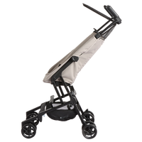 Poussette de voyage compacte légère à pliage rapide avec cadre en aluminium, sac de transport et roues EVA, capacité 25 kg, la plus petite au monde