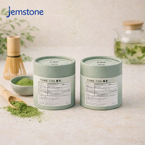 Empaquetado de Tubo Cilíndrico de Cartón Ecológico Personalizado para Matcha, Dulces, Azúcar, Empaquetado de Tubo de Papel para Té de Grado Alimenticio - Product Image 3