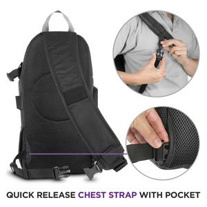 Водонепроницаемая сумка-слинг из полиэстера для путешествий на заказ - Product Image 4