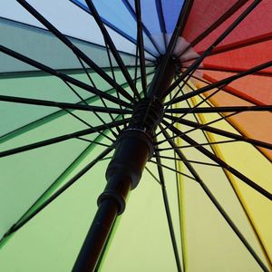 Parapluie d'affaires pour adulte à poignée droite 16K, vente chaude, design à baleines, style classique, automatique, vente en gros d'usine, pas cher - Product Image 4