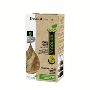 Kit de Tinte para el Cabello V-Color de Thader Pharma, Fórmula Ecológica Permanente y Natural Antienvejecimiento con Aceite de Aguacate - Product Image 2