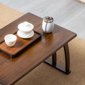 Mesa de Centro Tatami Color Nogal, Madera Maciza, Multifuncional, Estilo Zen, Uso Interior y Exterior - Product Image 2