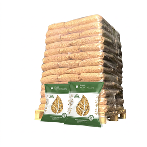 Fabricant de granulés de bois à vendre, granulés de bois de pin 6 mm, sacs de 15 kg, prix européens, livraison bon marché dans le monde entier - Product Image 1