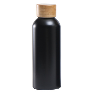 Bouteille d'eau en acier inoxydable EcoFlow 500 ml, isolée sous vide avec couvercle en bambou, pour le sport, les voyages, l'extérieur, bouteilles scellées sous vide - Product Image 3