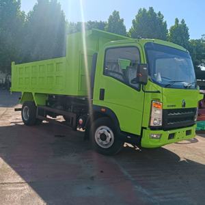 Sinotruck Howo 4x2 4x4 4 Ton 5 Ton 10 Ton Sağdan Direksiyonlu Dizel Motorlu Hafif Hizmet Tipi Damperli Kamyon - Product Image 4