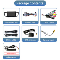 Autoradio Android sans fil Car-play DSP pour Odyssey 2015-2019, amplificateur 2 Go, lecteur multimédia vidéo, navigation GPS