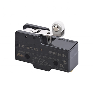 Đổi mới RZ-15GW22-B3 Độ chính xác cao <span class=keywords><strong>Micro</strong></span> chuyển bản lề ngắn Con lăn LEVER 15A spdt/SPST cho IP00 cho thang máy thiết bị chuyển mạch - Product Image 1