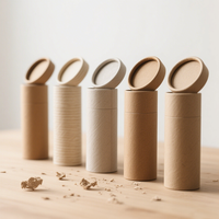 Boîte à bijoux cylindrique rigide de luxe avec logo personnalisé, emballage en tube de papier de marque privée pour cadeau de fleurs en gros