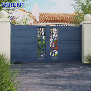 Puerta Corredera de Seguridad de Aluminio, Último Precio al por Mayor, Impermeable, Resistente a la Oxidación, Puerta de Aluminio de Deslizamiento Suave <span class=keywords><strong>para</strong></span> Exteriores - Product Image 2