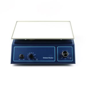 เครื่องเขย่าแบบวงโคจร 12.4x8.6 นิ้ว ปรับความเร็วได้ 0-210 รอบต่อนาที พร้อมตัวตั้งเวลา อุปกรณ์ห้องปฏิบัติการ - Product Image 2