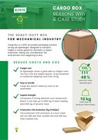 Emballage durable et éco-responsable, boîtes d'expédition robustes, carton alvéolé pour le transport de marchandises