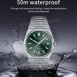 Dropshipping 2025: Productos Más Vendidos, Relojes de Pulsera para Hombre de 37MM, Relojes de Cuarzo Masculinos para Negocios, Acero, Resistentes al Agua 50M - Product Image 3