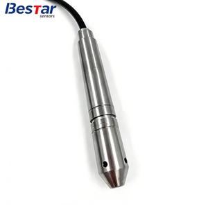 Sensor de Nivel Hidrostático Sumergible de Diámetro Pequeño de 16/19 mm, Alcance de 100 m 200 m, 4-20 mA, 24 V CC, IP68, 316L - Product Image 4