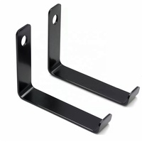 Support en L en aluminium sur mesure avec trou rainuré pour montage d'équipement, couleur personnalisée, ODM/OEM, certifié ISO9001:2015