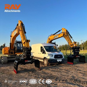 Pinza Hidráulica Profesional de Alta Resistencia para Demolición y Clasificación, 4 Acopladores Intercambiables, Motor, Compatibilidad con Excavadoras de 1-30t, <span class=keywords><strong>RAY</strong></span> - Product Image 4