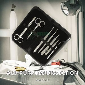 Stainless Steel Dissection Tools All-Purpose Dissection Kit Non-Slip Grip Tools CE Certified Designed For Biology Zoology - Product Image 2