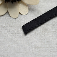 Sangle non extensible à double couche de tissu, motif arête de poisson, pour accessoires de couture de corsets et vêtements