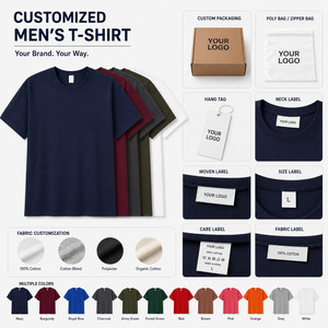 เสื้อยืดคอกลมผู้ชายผ้าคอตตอนหวี 200 กรัม พิมพ์โลโก้ได้ พรีเมียม นุ่ม ระบายอากาศดี คลาสสิก ขายส่ง เสื้อเปล่า 15 สี สีแดงเบอร์กันดี - Product Image 5