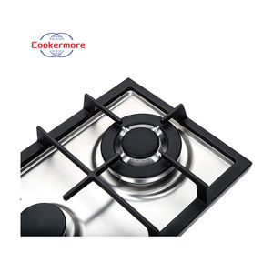 Piano cottura in acciaio inossidabile resistente alle alte Temperature <span class=keywords><strong>per</strong></span> uso domestico due fornelli <span class=keywords><strong>per</strong></span> cucina a Gas in ferro naturale RV <span class=keywords><strong>gpl</strong></span> - Product Image 4