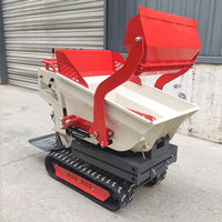 VOLNOS Dumper à Chenilles Mini-Pelle sur Chenilles Moteur Crawler Faible Prix avec Pelle Charge Utile 500 kg