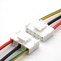 Kabel Harness Terminal VH3.96mm Kustom 2/4/6/8 Pin untuk Kontrol Industri, Peralatan Rumah Tangga, Layar LED, Otomotif OEM