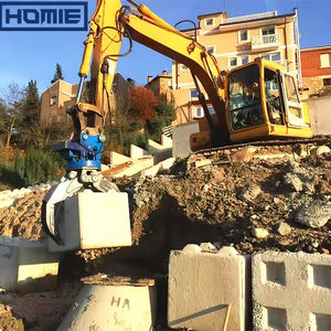 Escavatore idraulico allegato rapple rotante per rottami metallici pietra di legno fieno con CE - Product Image 6