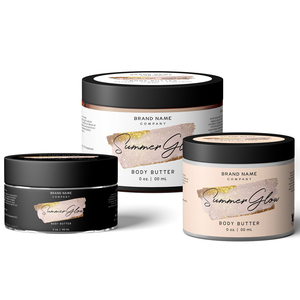 Ingrosso rotolo di stampa personalizzato 2oz 4oz 8oz impermeabile in vinile <span class=keywords><strong>vetro</strong></span> cosmetico contenitore barattolo adesivo etichetta per crema per il viso - Product Image 3