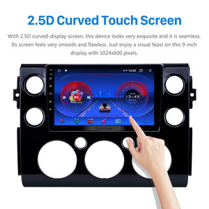 9 inch Android 11 đài phát thanh HD màn hình cảm ứng GPS navigation Aux <span class=keywords><strong>USB</strong></span> hỗ trợ Carplay DVR cho 2007-2018 Toyota FJ Cruiser - Product Image 6