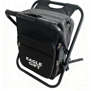 Xách tay Oxford vải đánh cá ngoài trời bãi biển cắm trại ghế xách tay với Túi lạnh - Product Image 2