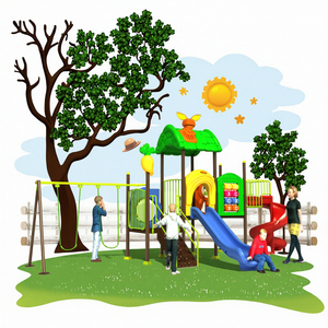 Nouvelle série <span class=keywords><strong>Coco</strong></span> House 76mm tuyau galvanisé aire de jeux extérieure pour enfants toboggan en plastique LLDPE pour jardin centre commercial maternelle - Product Image 4
