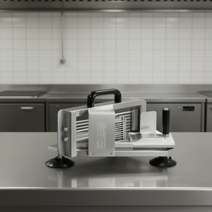 Machine à couper les tomates Vevor, en acier inoxydable, 3/8 pouce, manuelle, robuste, équipement de cuisine professionnel - Product Image 2