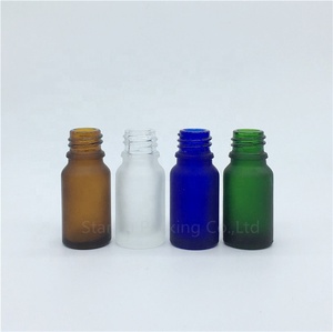 <span class=keywords><strong>10cc</strong></span> de ámbar azul claro botella de vidrio verde con cuentagotas 10ml botella de vidrio de aceite esencial - Product Image 3