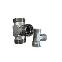 Adaptateur de Tuyau Hydraulique Droit en Acier au Carbone et Acier Inoxydable, Fourniture en Gros Personnalisée