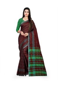 Vêtement ethnique Kanchipuram Soie Saree Party Wear Vêtement - Product Image 2