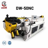 Mesin Pembengkok Pipa Hidrolik DW-50NC 50mm 2 Inci untuk Aluminium dan Baja, Cetakan Khusus untuk Pemrosesan Pipa Logam