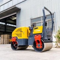 Mini compacteur dynamique de vibrateur de petit rouleau de route nouveau compacteur de rouleau de tambour simple de 1 tonne 3 tonnes vente pas cher