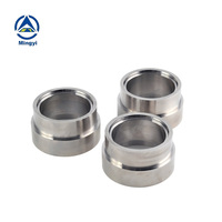 Douille en téflon CNC, manchon en PTFE résistant à l'usure, résistant à la corrosion, autolubrifiant pour l'industrie alimentaire/pharmaceutique. Options d'isolation