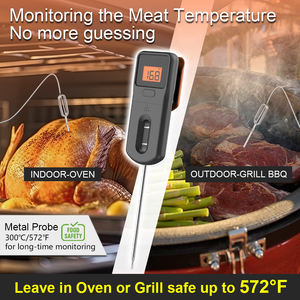 Горячий новый маленький Цифровой Кухонный Термометр для барбекю для приготовления пищи беспроводной термометр для мяса - Product Image 5