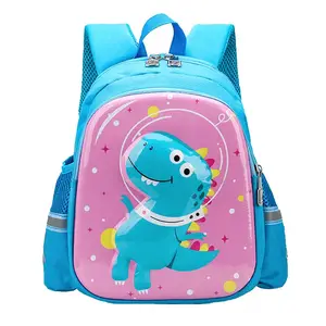 Милый хит продаж, школьная сумка для детей на заказ, 3D рюкзак с динозавром и животными, школьные принадлежности