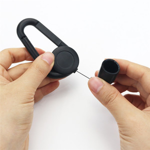 Retractable Pull Reel Keychain <b>Lighter</b> Holder <b>Lighter</b> Smoking Accessories - Product Image 5