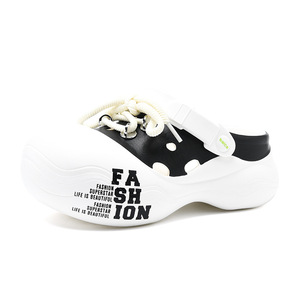 <b>Women's</b> <b>Crocs</b> Platform Sandals White Pink Thick Sole Height Increasing Non Slip Closed Toe Summer Wear - Product Image 5
